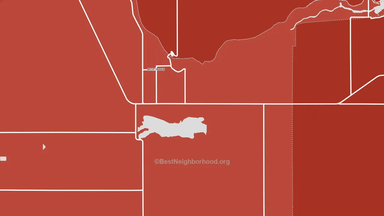 83344, ID block-group political-lean map