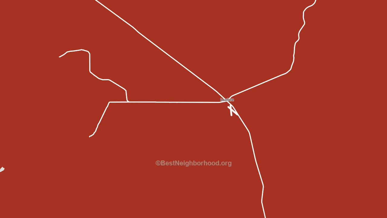 83464, ID block-group political-lean map