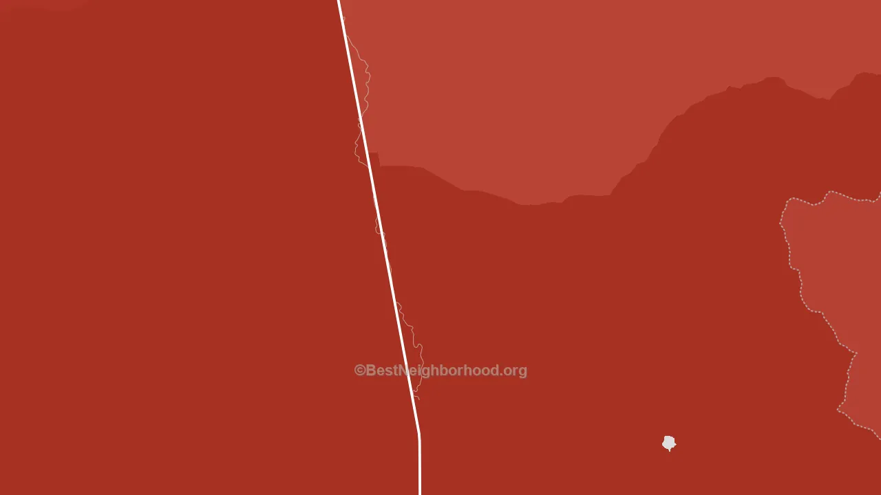 83468, ID block-group political-lean map