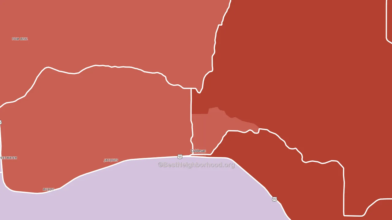 83524, ID block-group political-lean map
