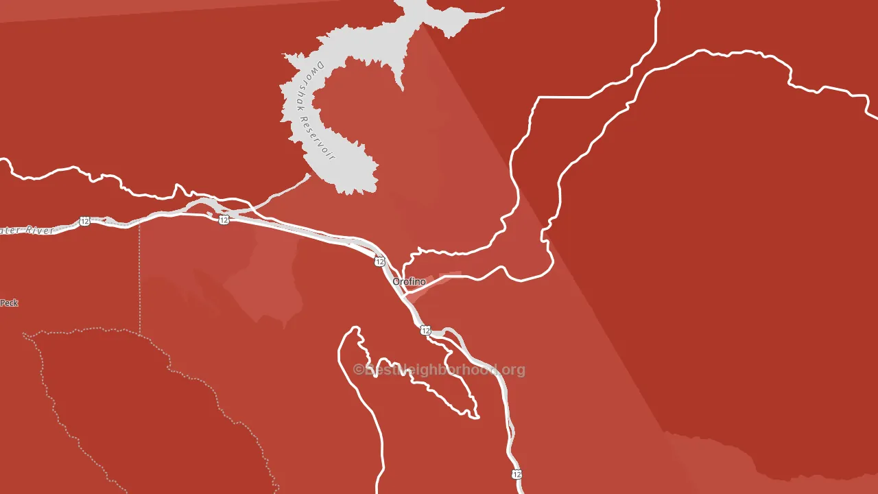 83544, ID block-group political-lean map