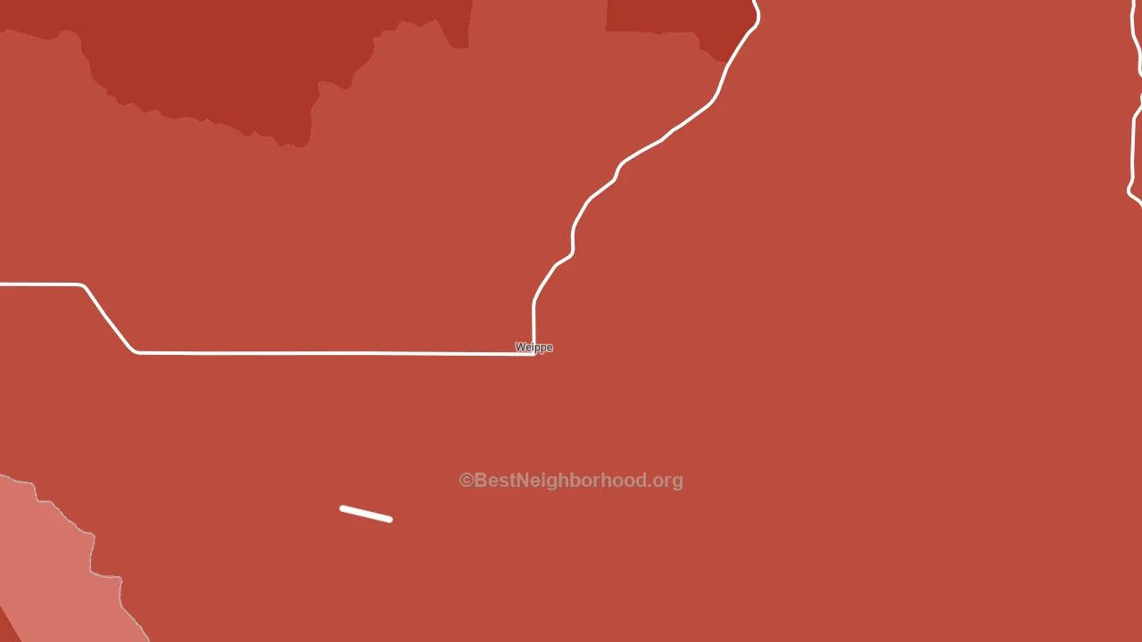 83553, ID block-group political-lean map