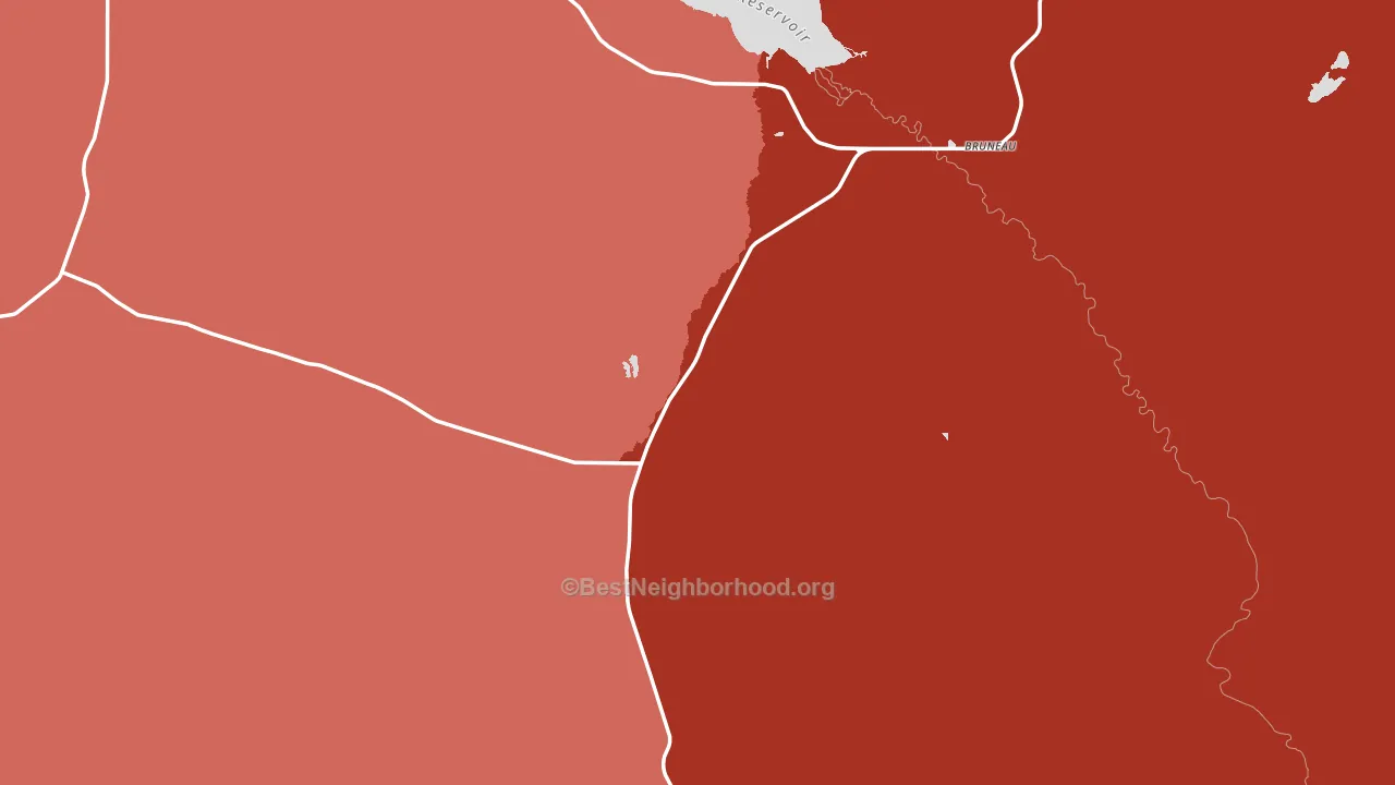 83604, ID block-group political-lean map