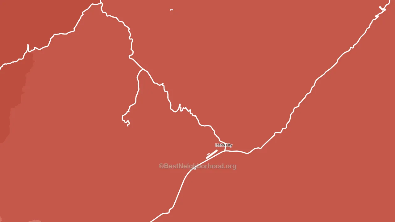 83631, ID block-group political-lean map