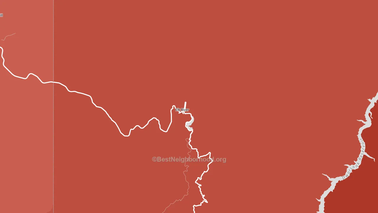 83827, ID block-group political-lean map