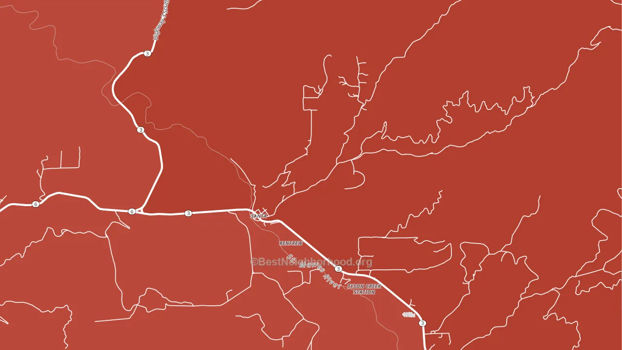 83866, ID block-group political-lean map
