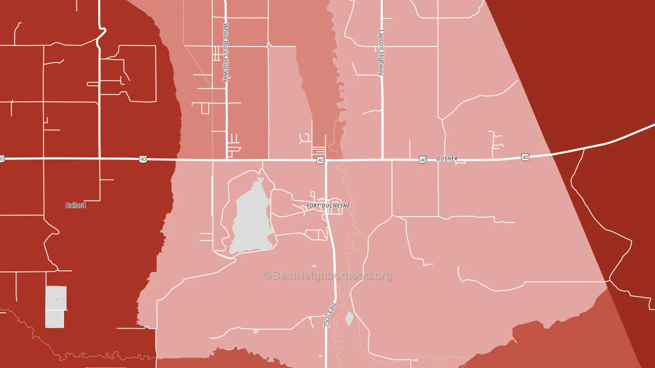 84026, UT block-group political-lean map