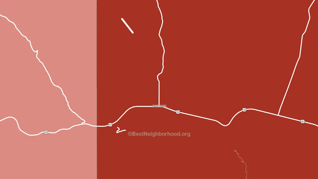 84027, UT block-group political-lean map