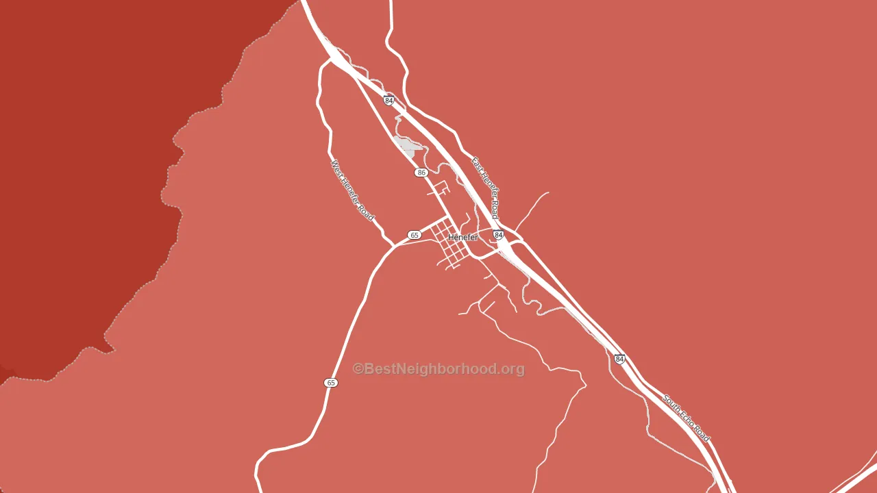 84033, UT block-group political-lean map