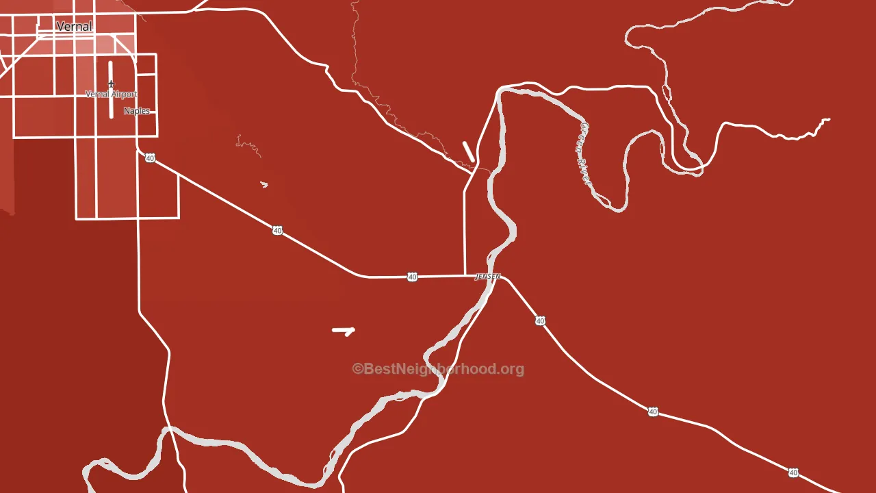 84035, UT block-group political-lean map