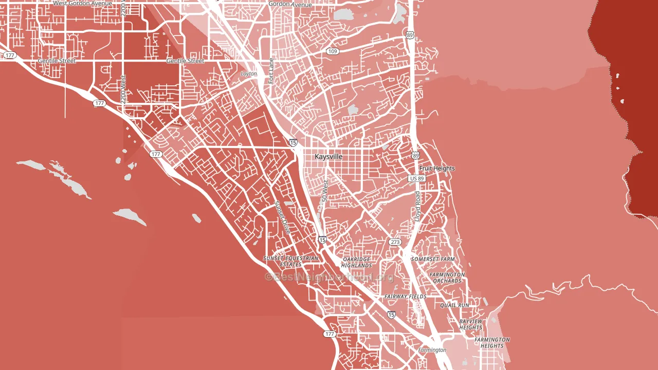 84037, UT block-group political-lean map