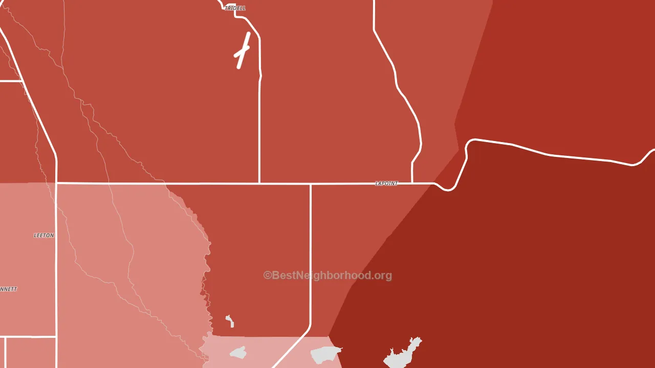 84039, UT block-group political-lean map