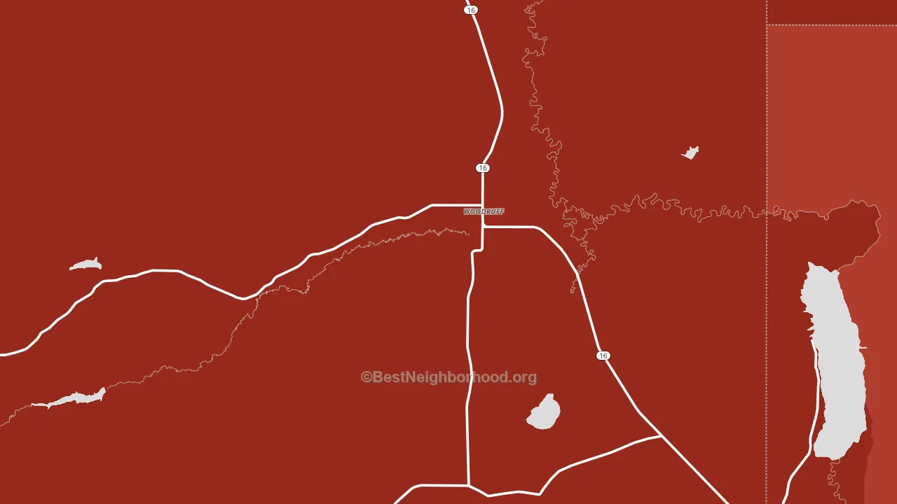 84086, UT block-group political-lean map