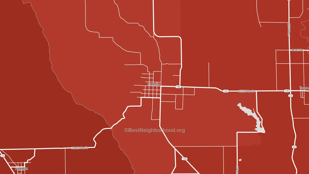 84305, UT block-group political-lean map
