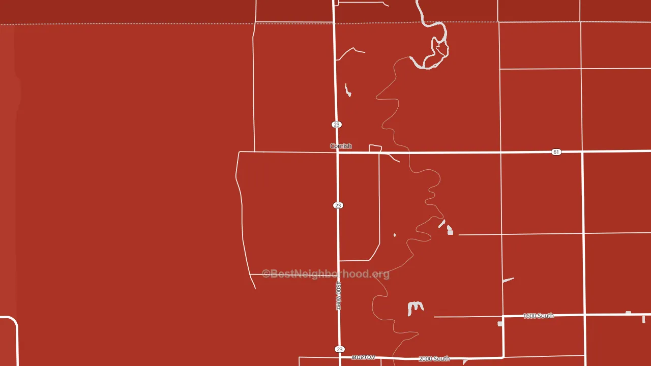 84308, UT block-group political-lean map