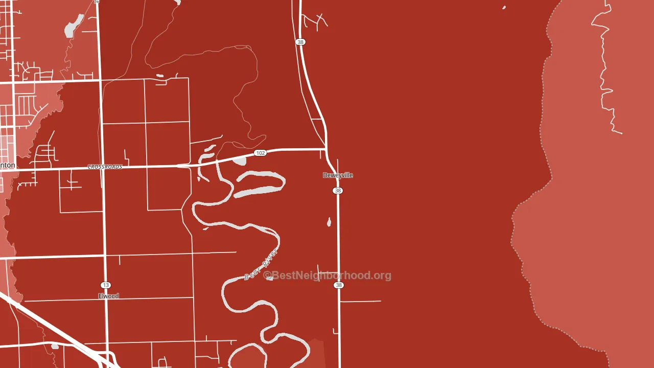 84309, UT block-group political-lean map