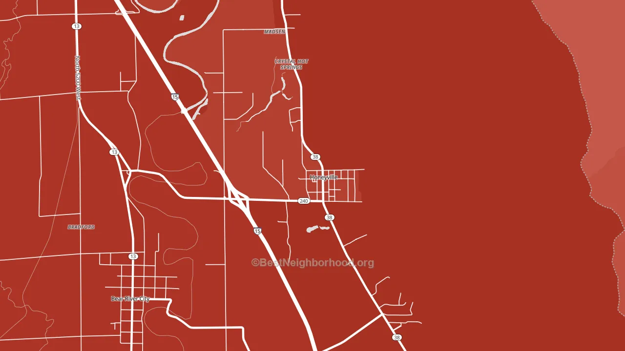 84314, UT block-group political-lean map