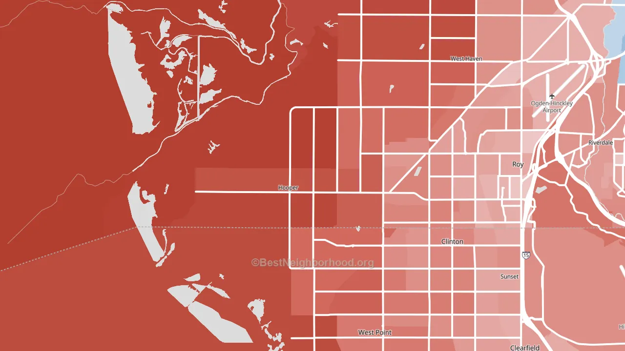 84315, UT block-group political-lean map