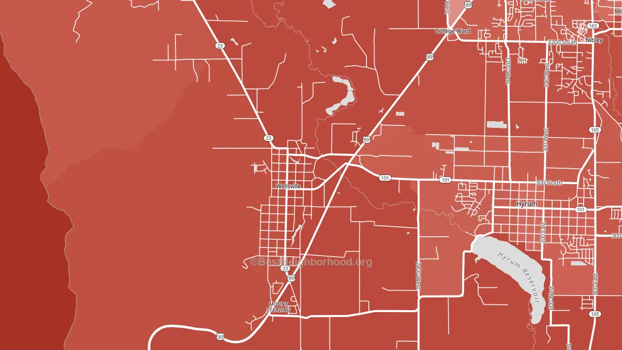 84339, UT block-group political-lean map
