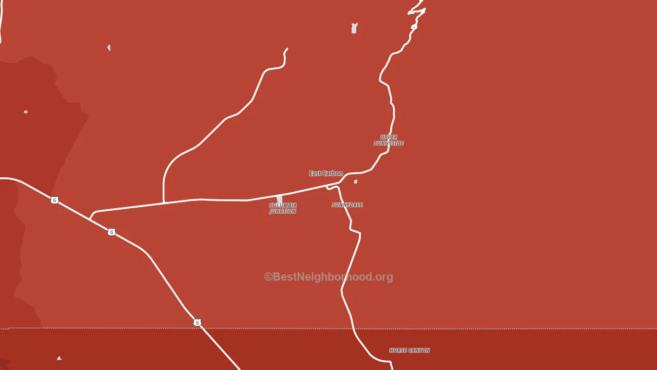84520, UT block-group political-lean map