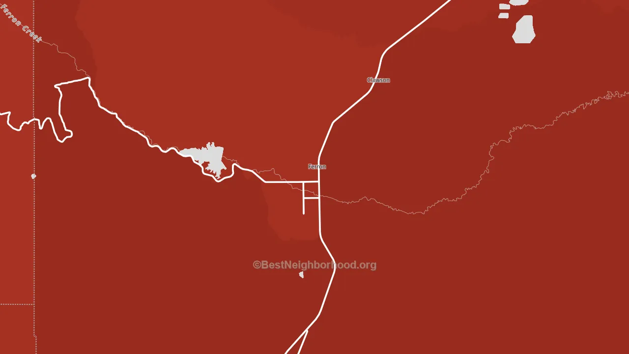 84523, UT block-group political-lean map