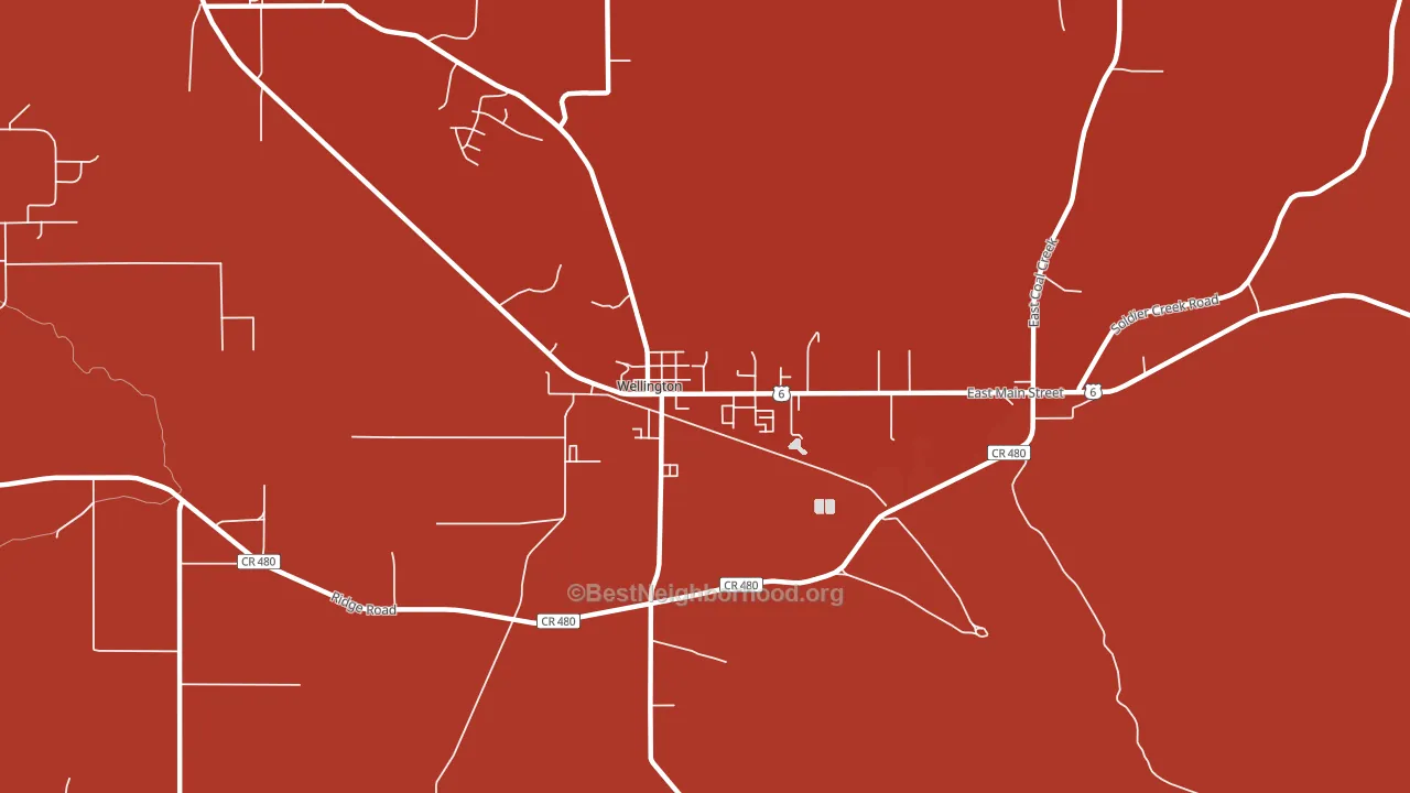 84542, UT block-group political-lean map