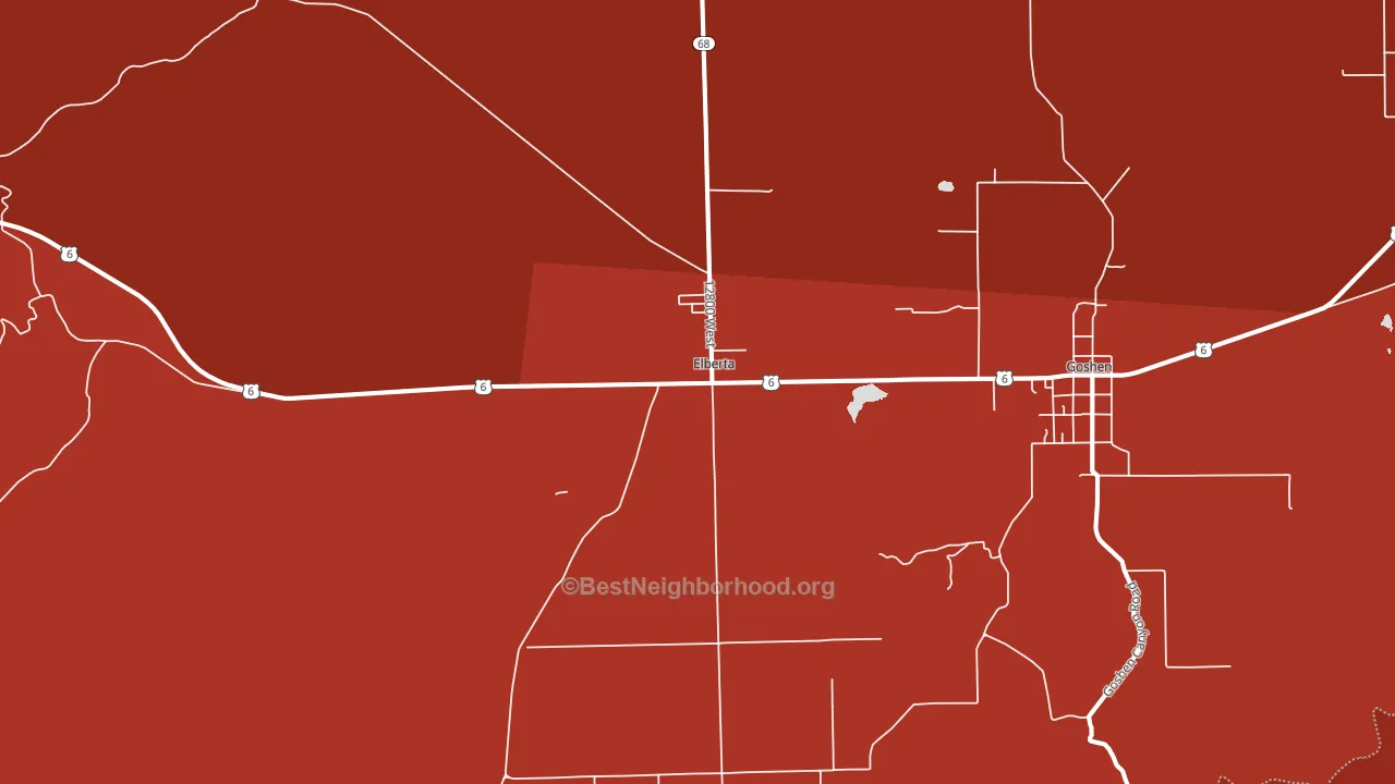 84626, UT block-group political-lean map