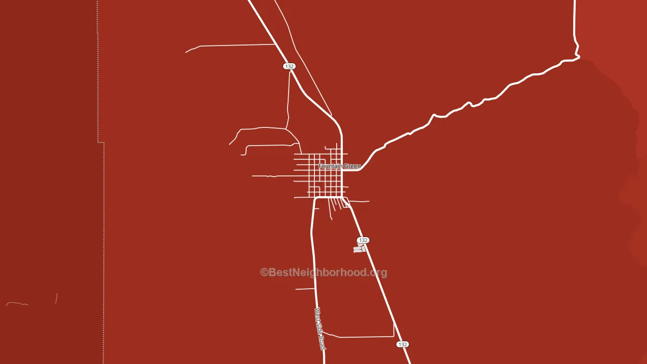84632, UT block-group political-lean map