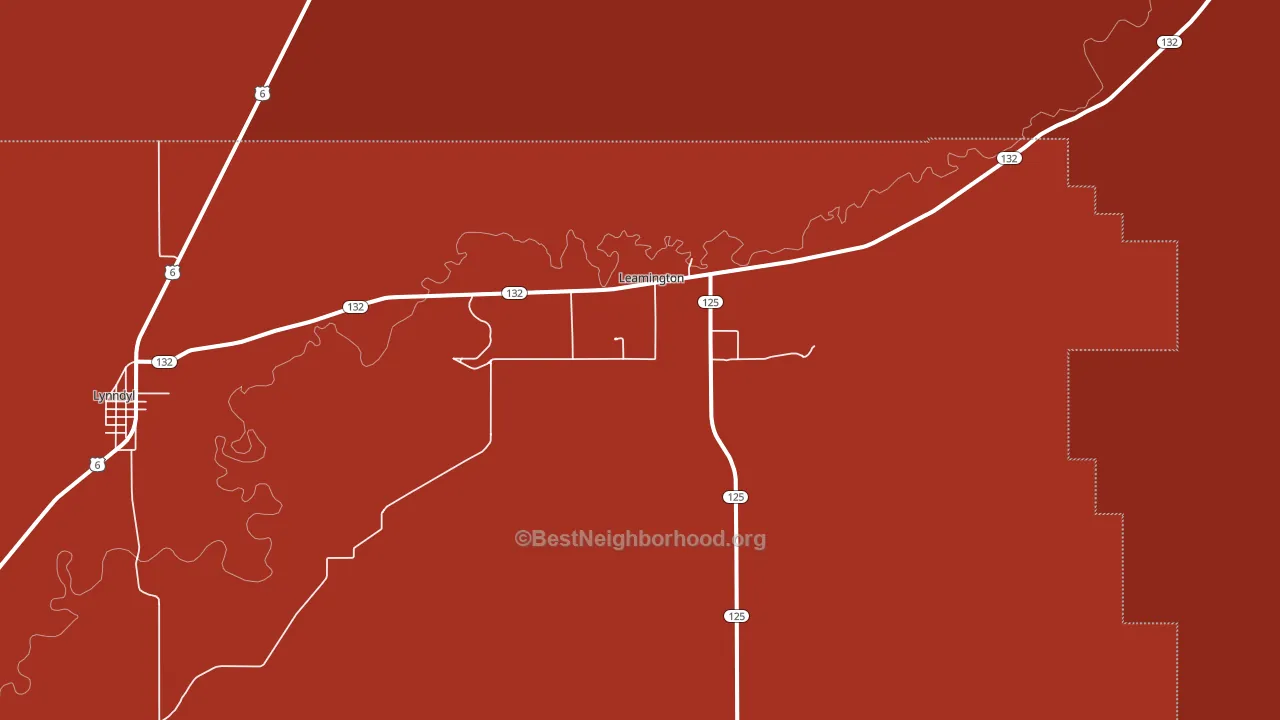 84638, UT block-group political-lean map
