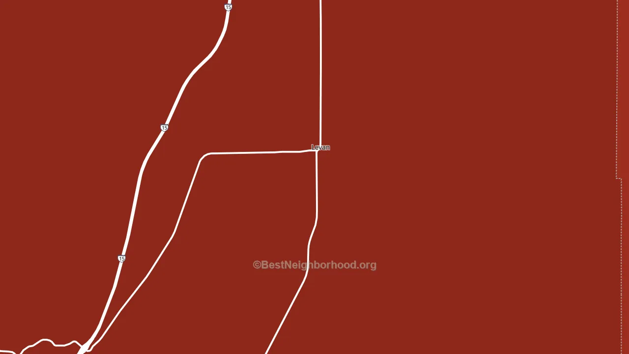 84639, UT block-group political-lean map