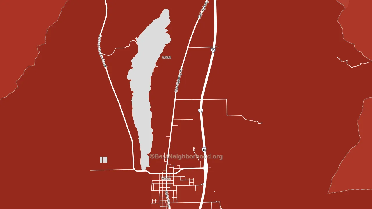 84645, UT block-group political-lean map