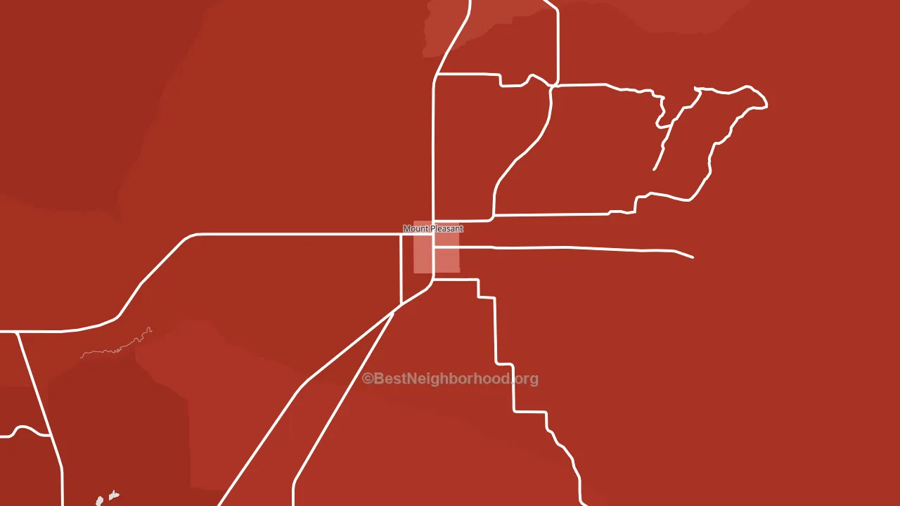 84647, UT block-group political-lean map