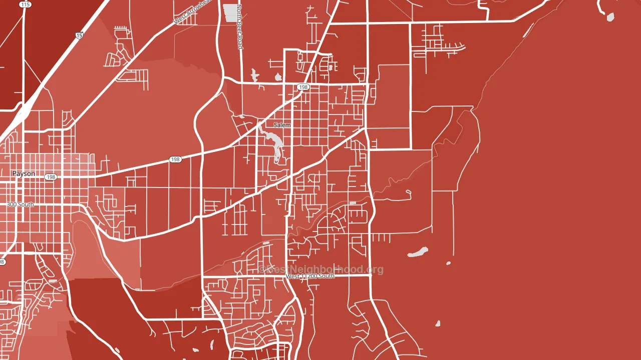 84653, UT block-group political-lean map