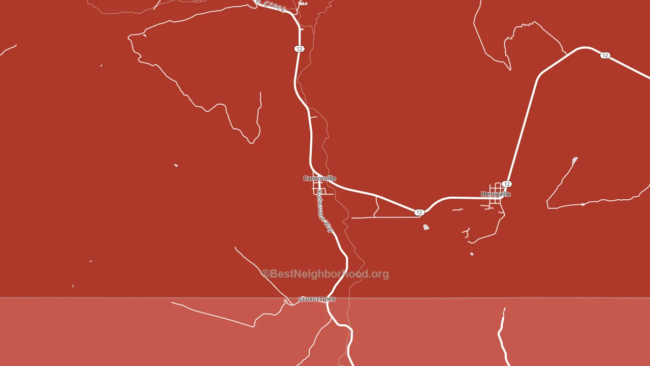 84718, UT block-group political-lean map