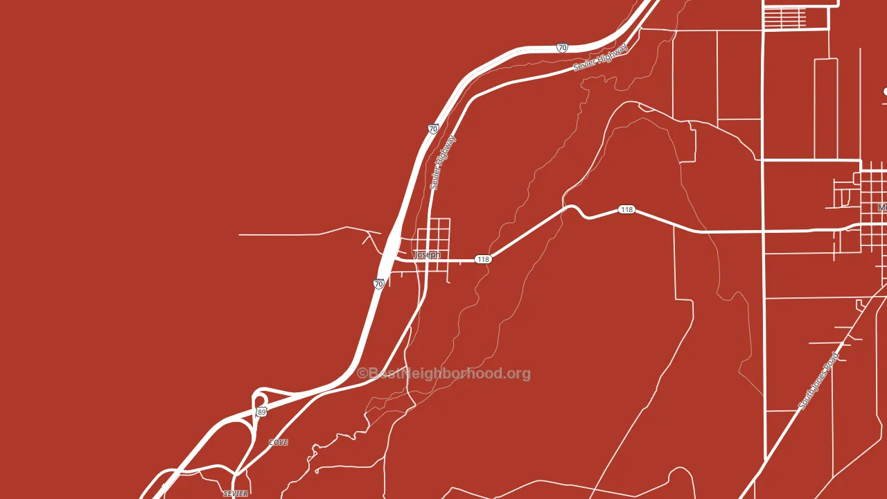 84739, UT block-group political-lean map