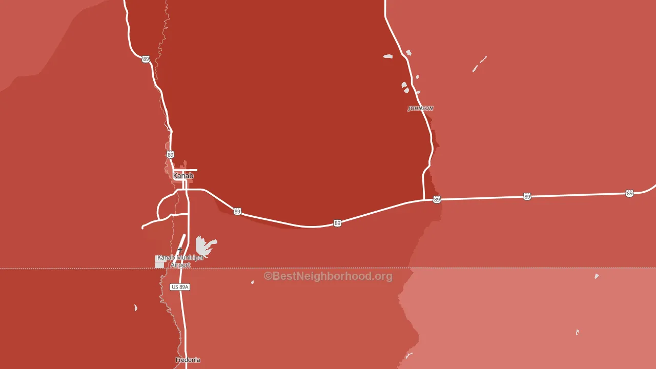 84741, UT block-group political-lean map