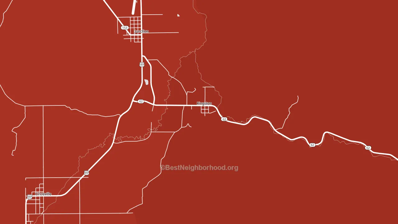 84743, UT block-group political-lean map