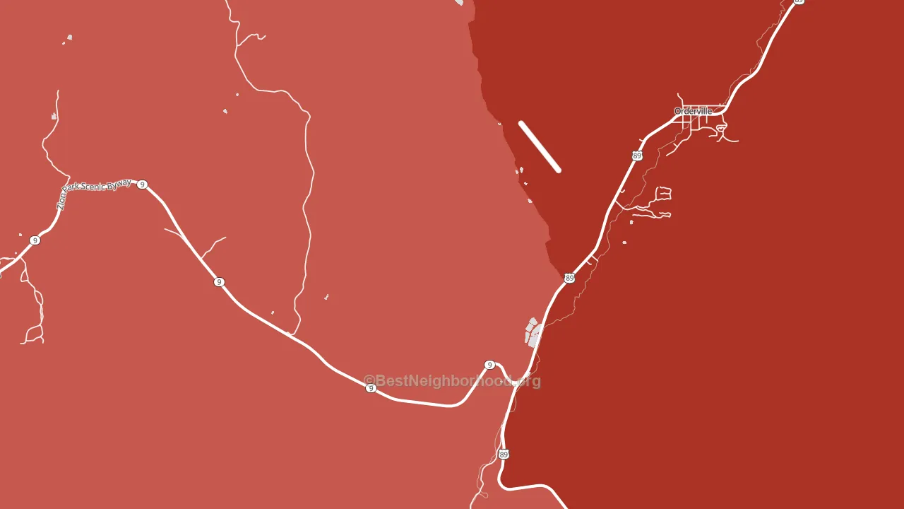 84755, UT block-group political-lean map