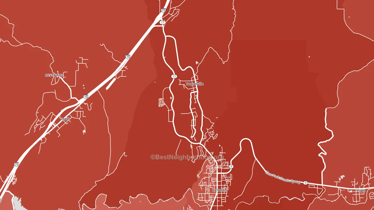 84774, UT block-group political-lean map