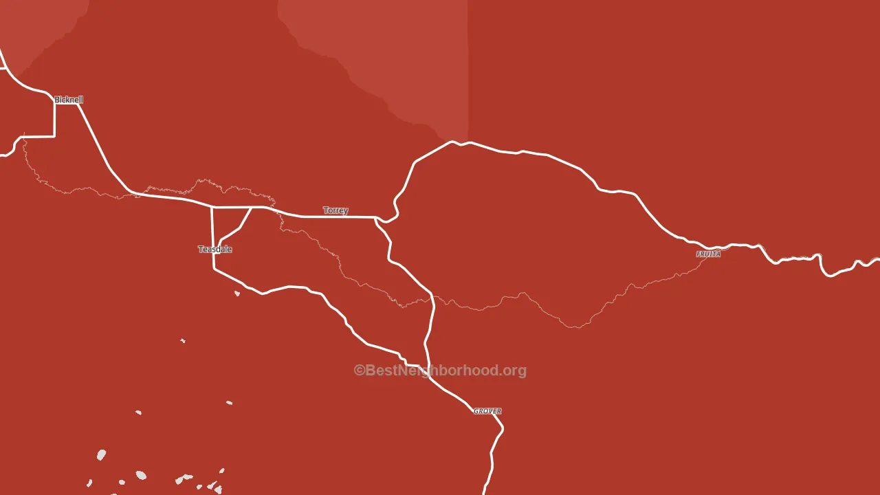 84775, UT block-group political-lean map
