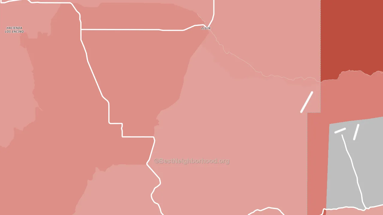 85611, AZ block-group political-lean map