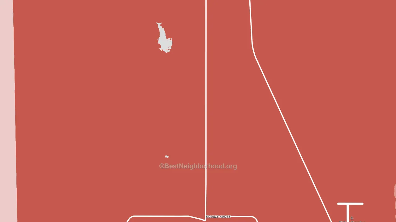 85617, AZ block-group political-lean map