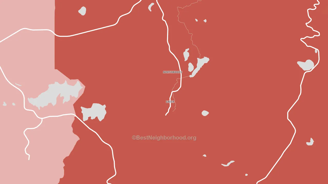 85927, AZ block-group political-lean map