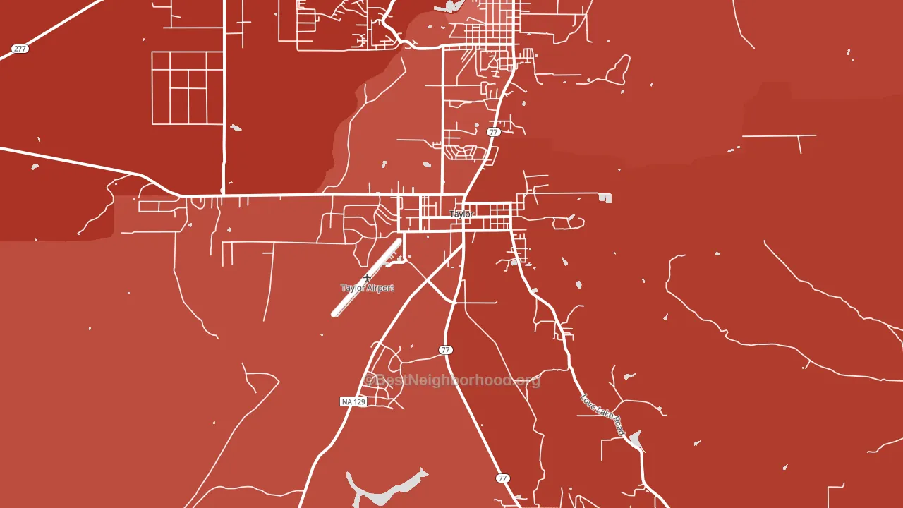 85939, AZ block-group political-lean map