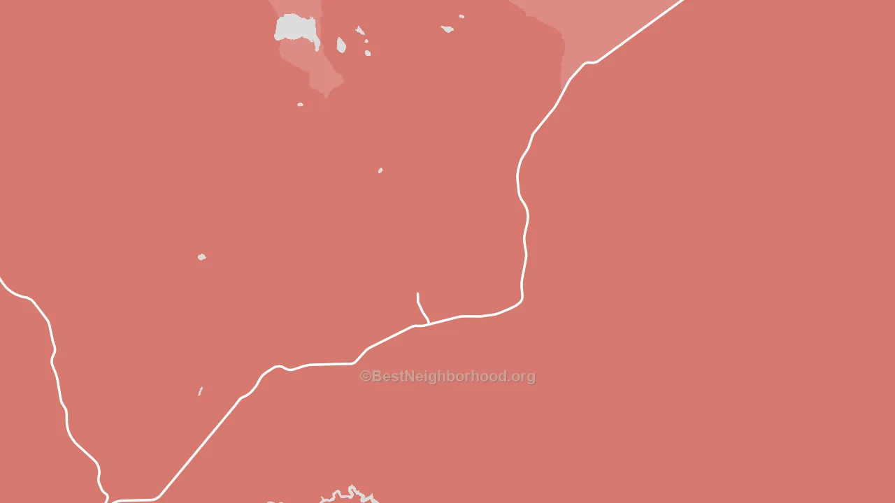 86024, AZ block-group political-lean map