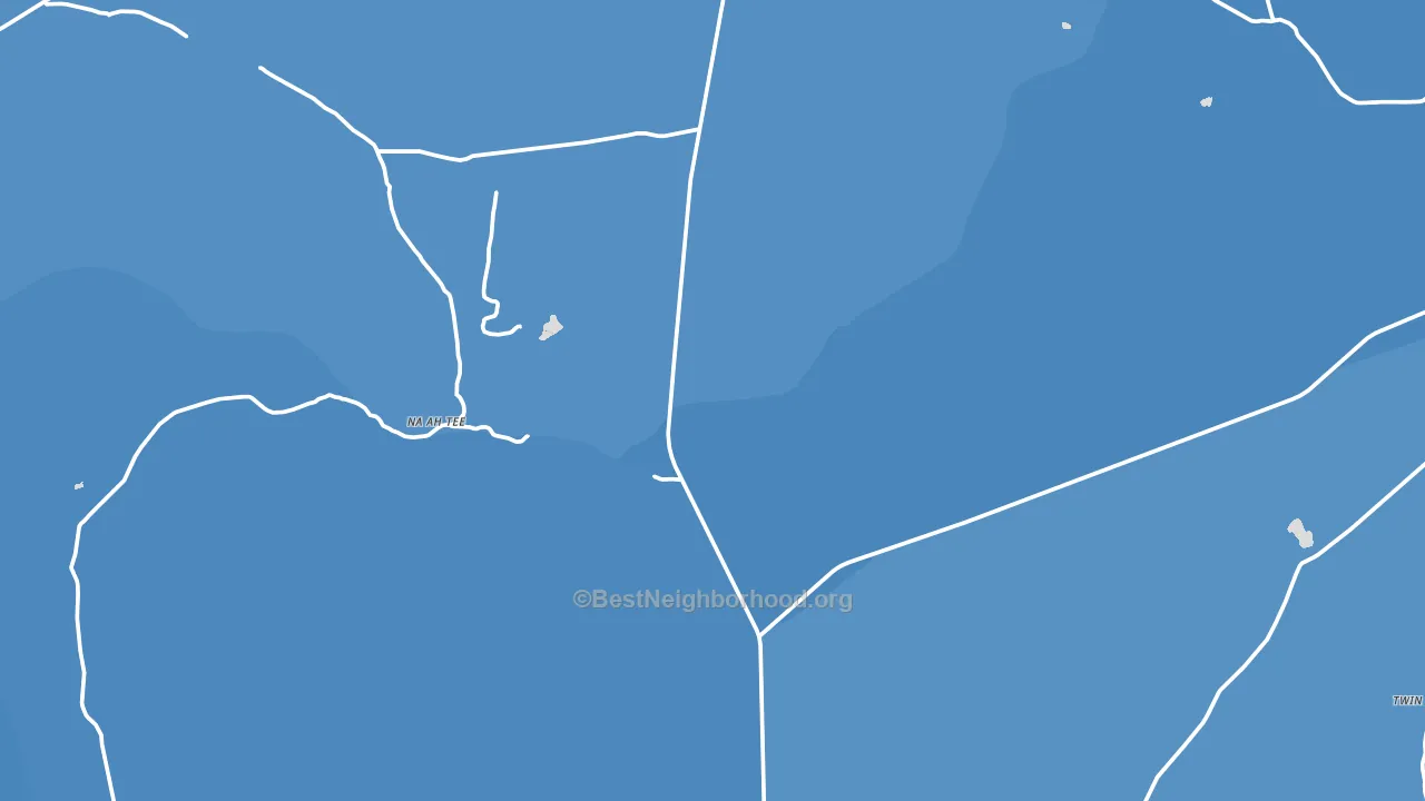 86031, AZ block-group political-lean map