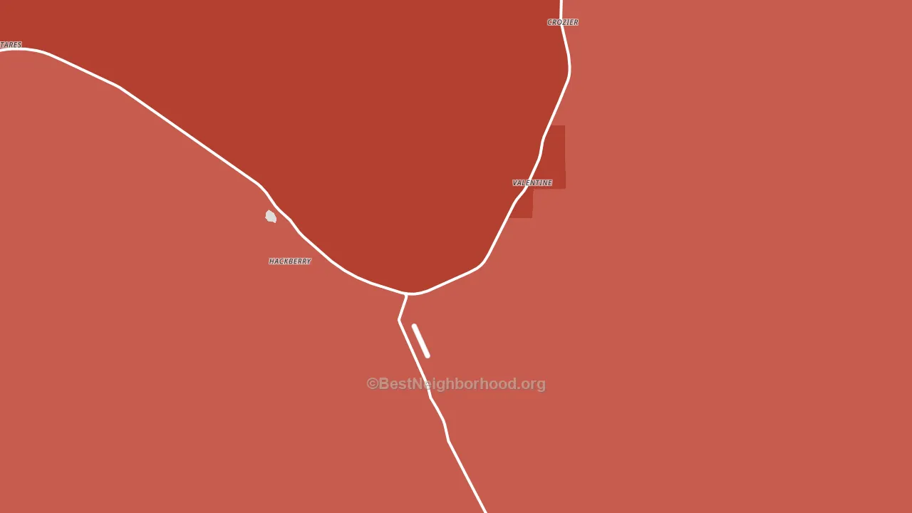 86411, AZ block-group political-lean map