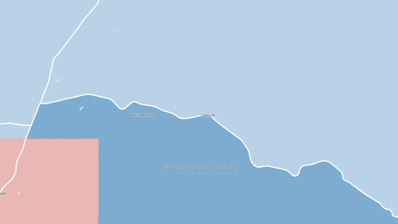 87017, NM block-group political-lean map