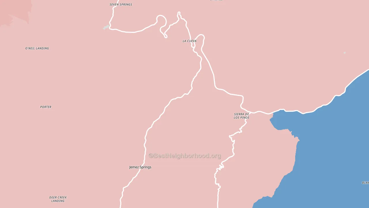 87025, NM block-group political-lean map