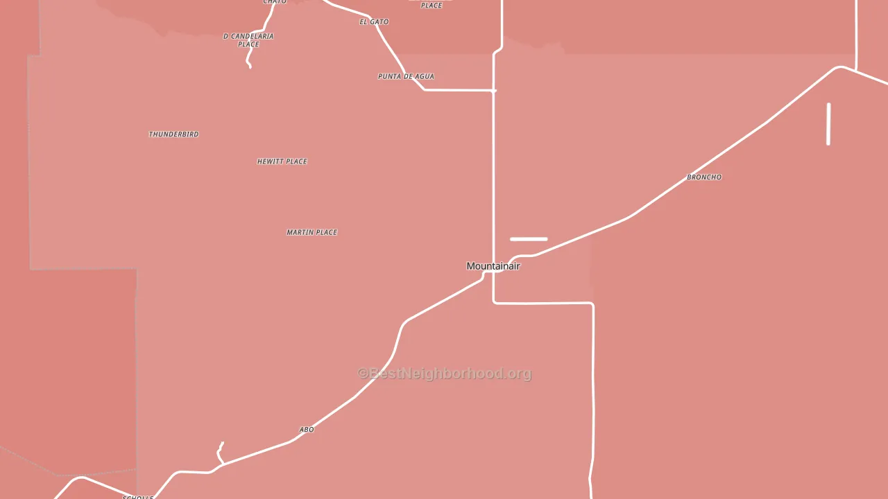 87036, NM block-group political-lean map